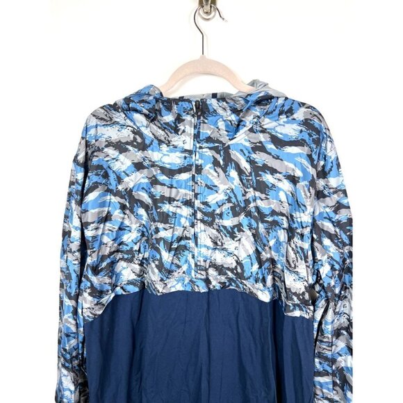 Under armour fitted blue camo print pullover NWT - Picture 2 of 11